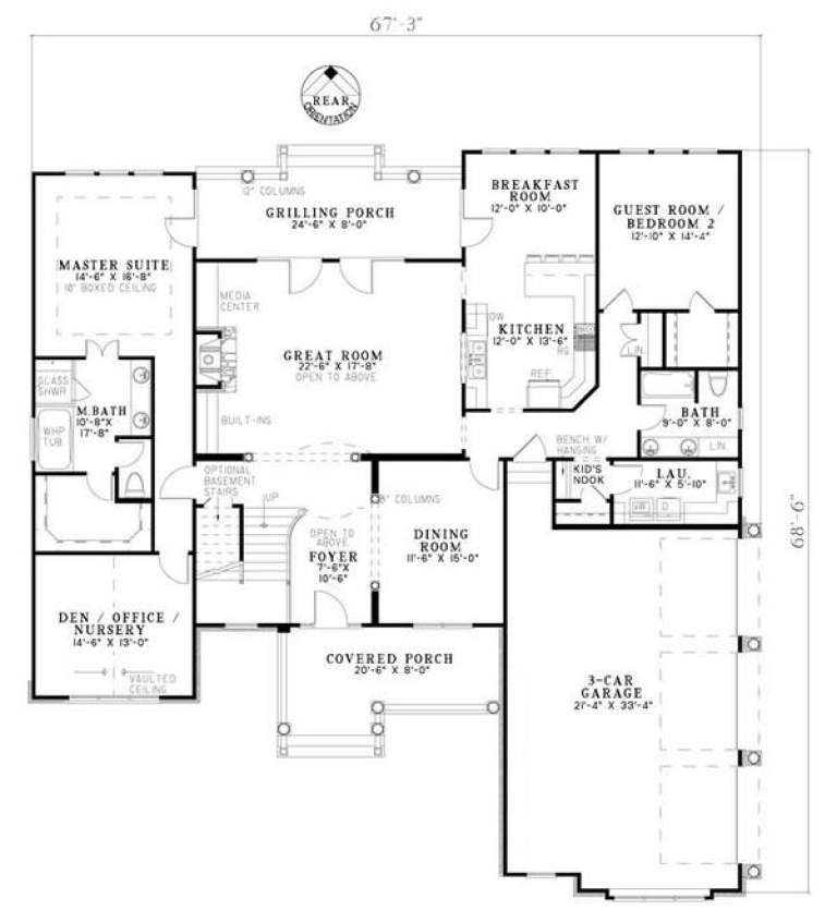 House Plan House Plan #5772 Drawing 1