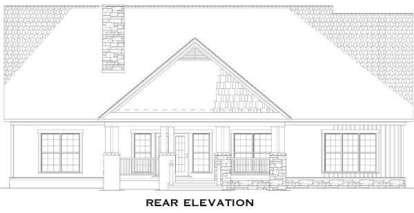 Early American House Plan #110-00709 Elevation Photo