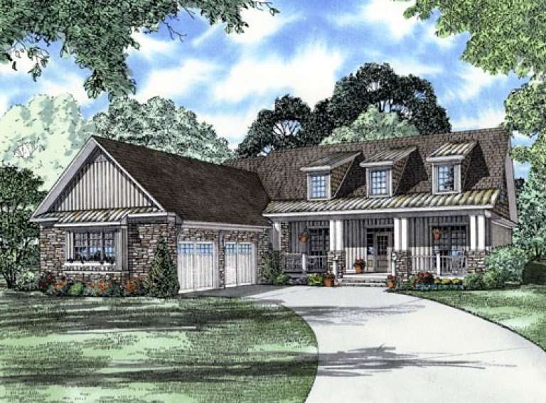 House Plan House Plan #5773 Front Elevation