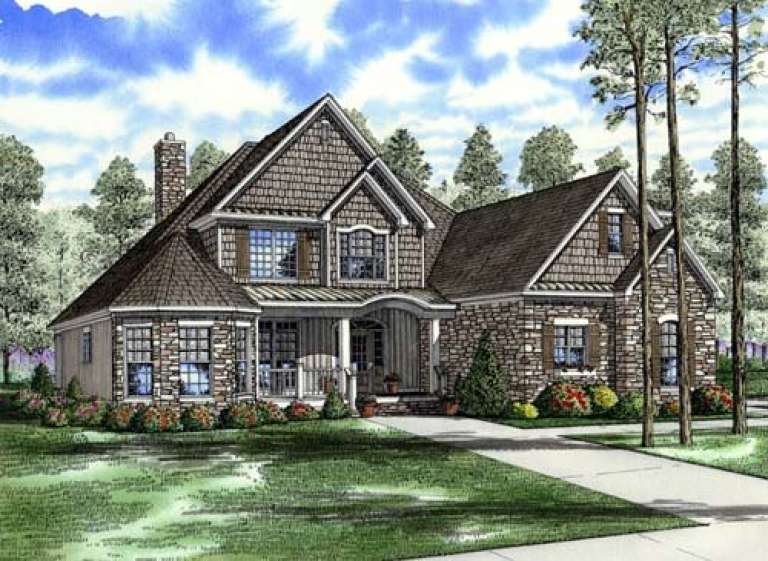 Craftsman House Plan #110-00713 Elevation Photo