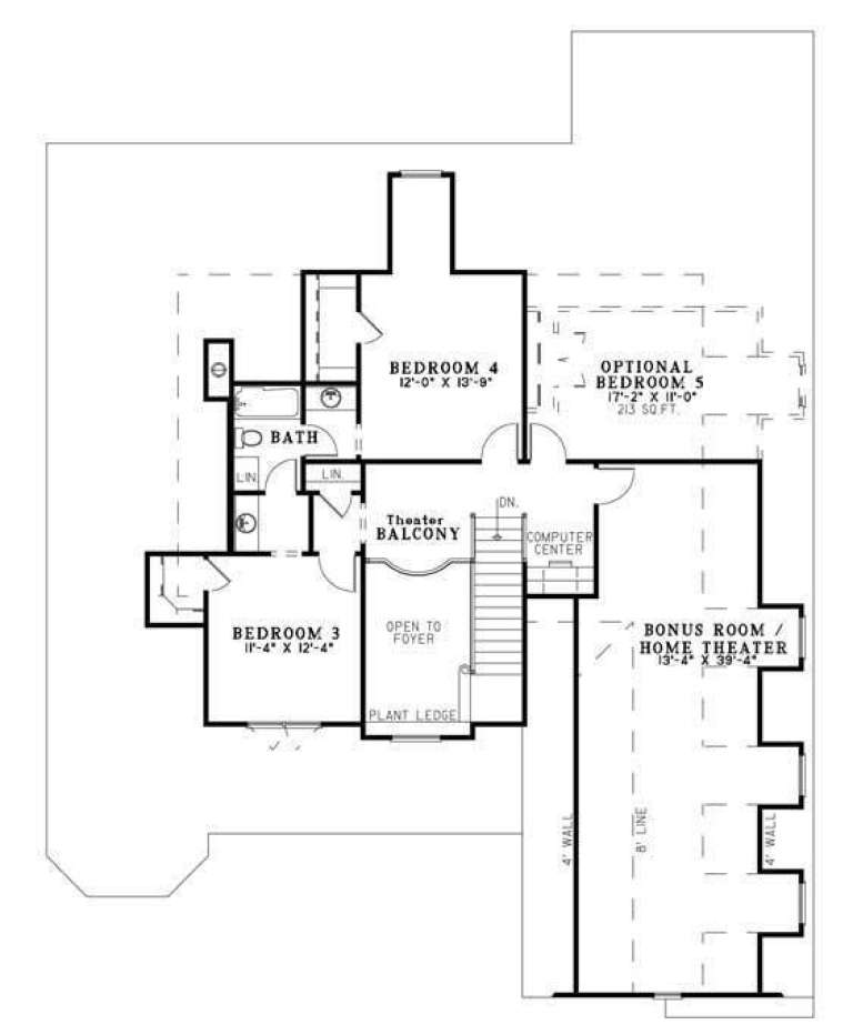 House Plan House Plan #5777 Drawing 2