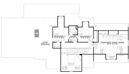 Second Floor for House Plan #110-00715