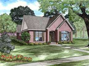 European House Plan #110-00720 Elevation Photo