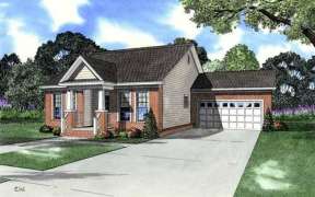 Southern House Plan #110-00725 Elevation Photo