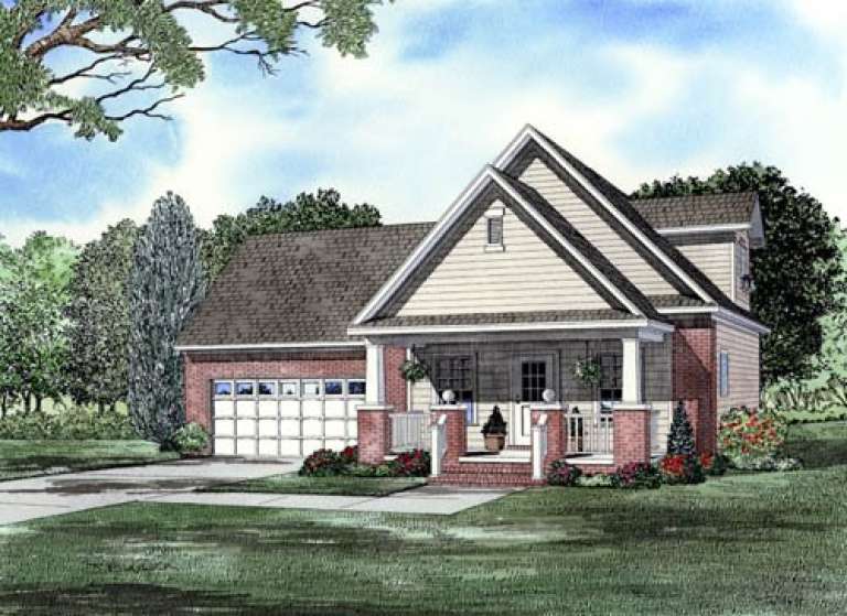 Country House Plan #110-00727 Elevation Photo