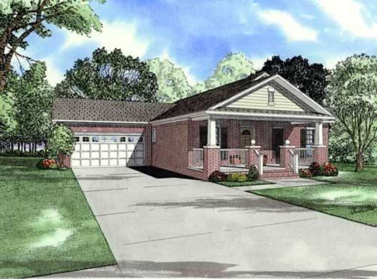 House Plan House Plan #5793 Front Elevation