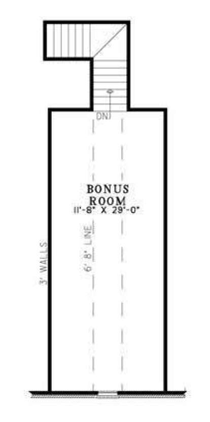 Bonus Room for House Plan #110-00730