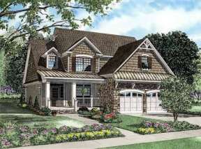 European House Plan #110-00732 Elevation Photo