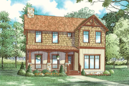 Country House Plan #110-00734 Elevation Photo