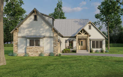 Mountain House Plan #110-00735 Elevation Photo