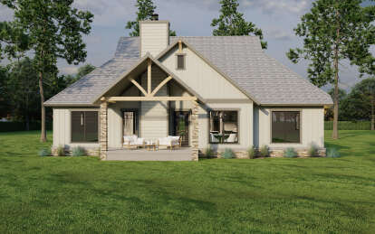 Mountain House Plan #110-00735 Elevation Photo