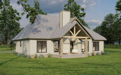 Mountain House Plan #110-00735 Elevation Photo