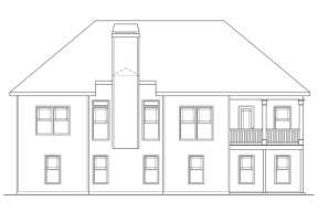 Craftsman House Plan #009-00041 Elevation Photo