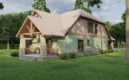 Cottage House Plan #110-00737 Elevation Photo