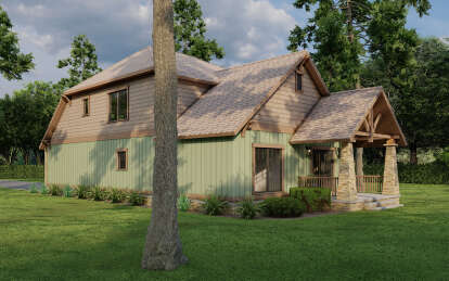 Cottage House Plan #110-00737 Elevation Photo