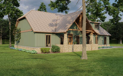 European House Plan #110-00738 Elevation Photo