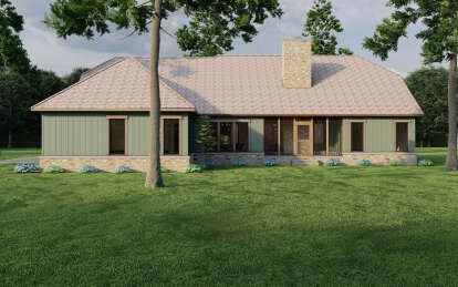 European House Plan #110-00738 Elevation Photo