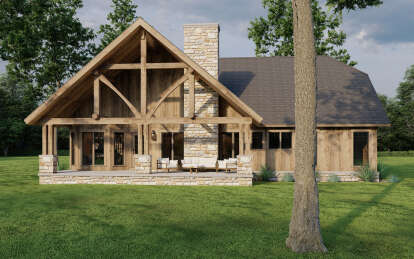 Craftsman House Plan #110-00740 Elevation Photo