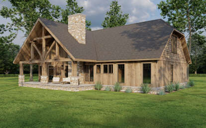 Craftsman House Plan #110-00740 Elevation Photo