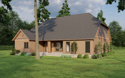 Craftsman House Plan #110-00741 Elevation Photo