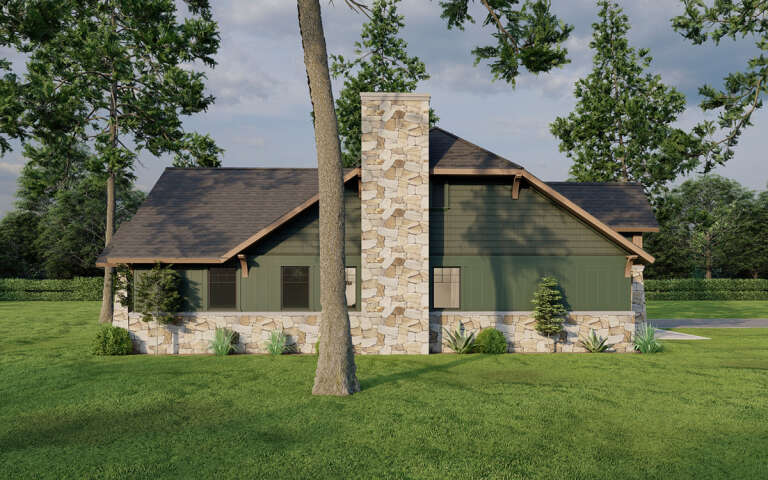 Cottage House Plan #110-00742 Elevation Photo