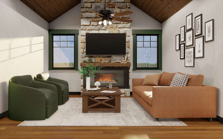 Cottage House Plan #110-00742 Additional Photo