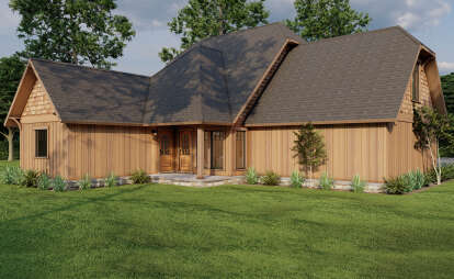 Cottage House Plan #110-00744 Elevation Photo