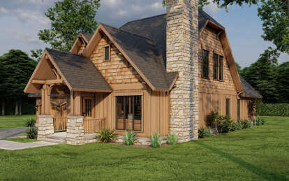 Cottage House Plan #110-00744 Elevation Photo