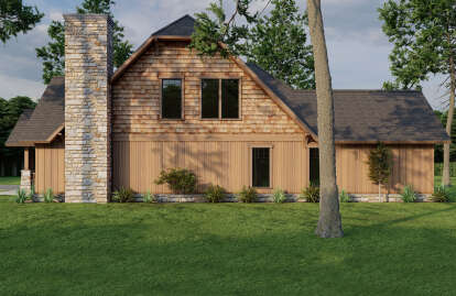 Cottage House Plan #110-00744 Elevation Photo