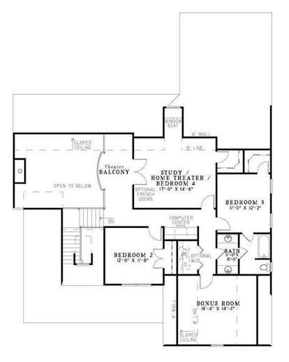 House Plan House Plan #5809 Drawing 2