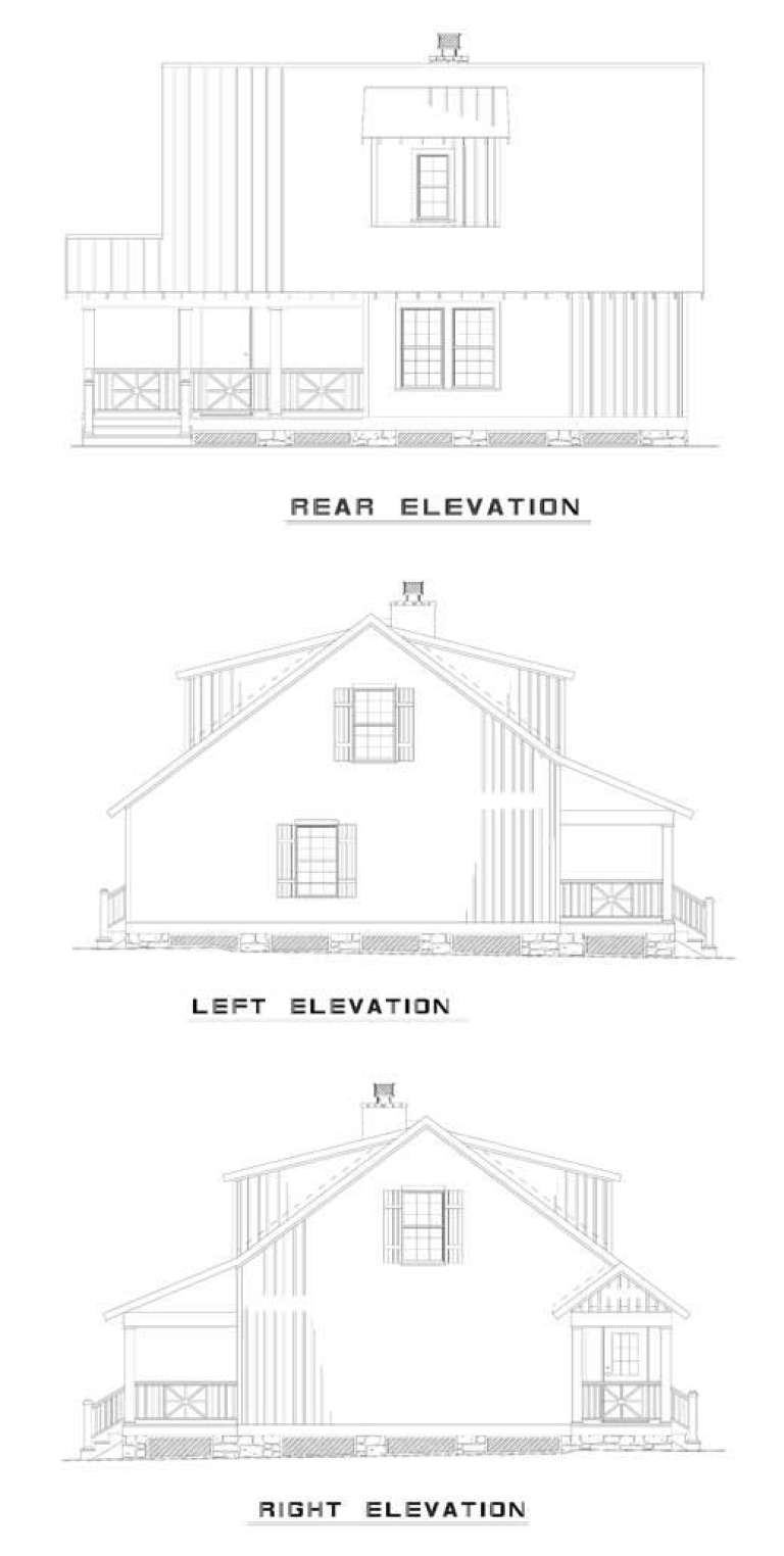 Country House Plan #110-00746 Elevation Photo