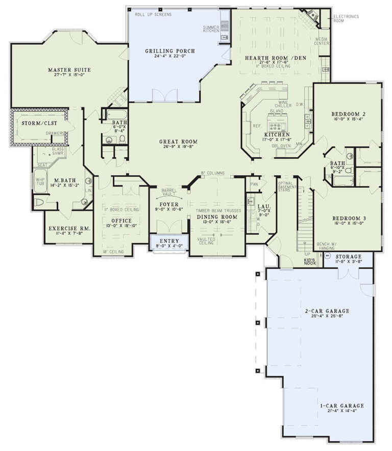House Plan House Plan #5812 Drawing 1