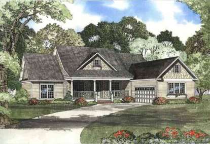 Southern House Plan #110-00749 Elevation Photo