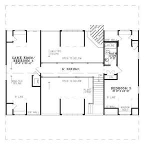 Floorplan 2 for House Plan #110-00750