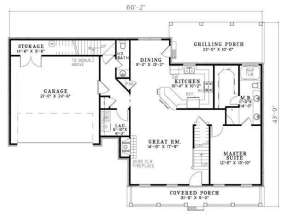 Floorplan 1 for House Plan #110-00751