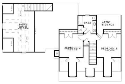 Floorplan 2 for House Plan #110-00751