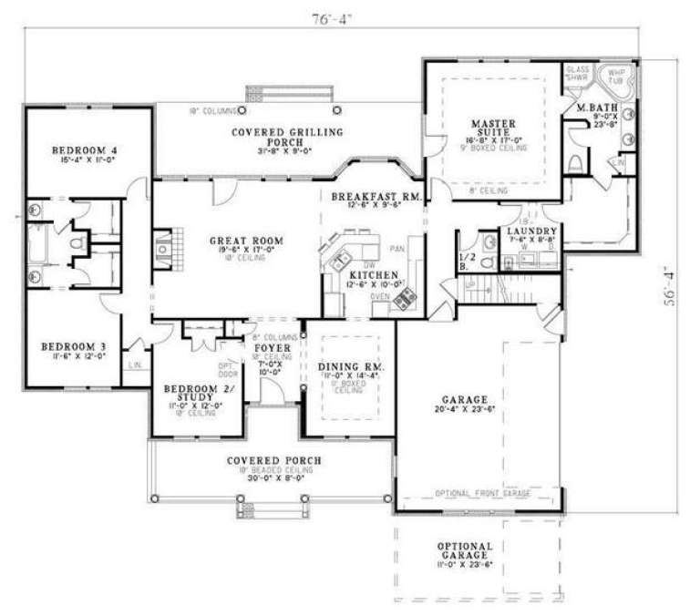 House Plan House Plan #5816 Drawing 1