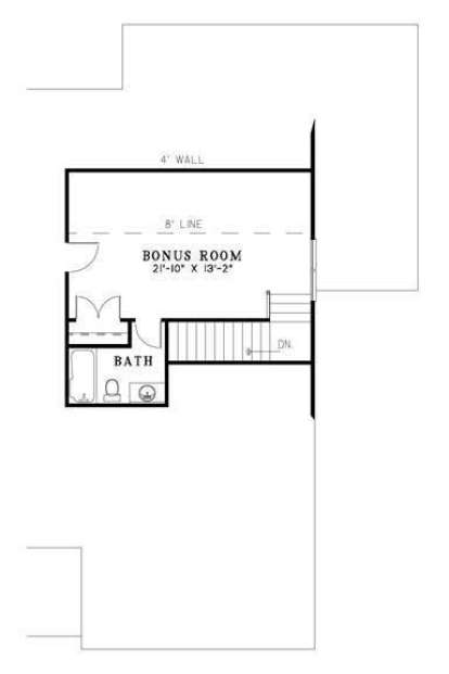 Bonus Room for House Plan #110-00752