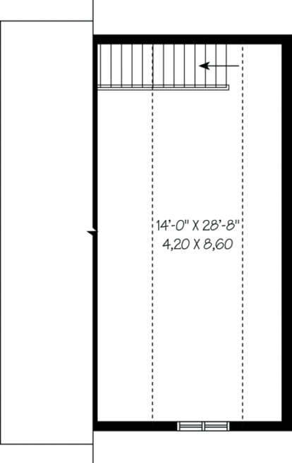 Bonus Room for House Plan #034-00151