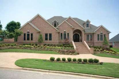 Traditional House Plan #110-00756 Elevation Photo
