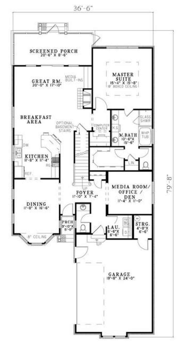 House Plan House Plan #5821 Drawing 1