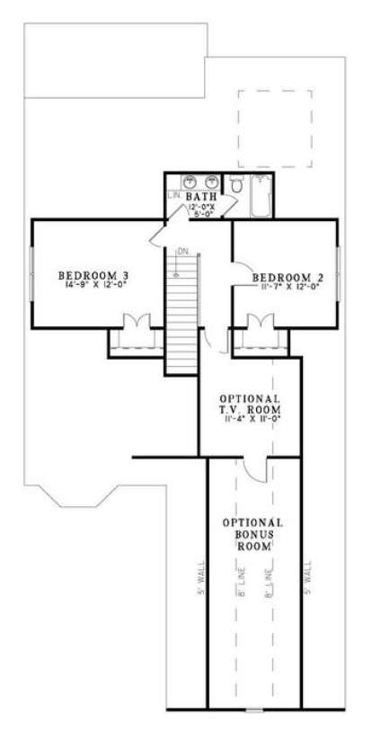 Floorplan 2 for House Plan #110-00757