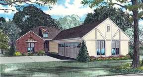 French Country House Plan #110-00758 Elevation Photo