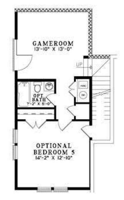 Floorplan 2 for House Plan #110-00759