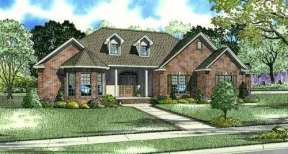 Traditional House Plan #110-00764 Elevation Photo