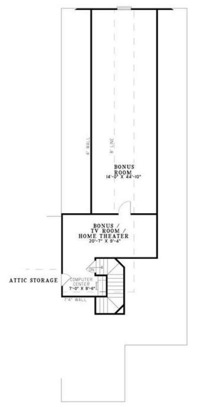 Floorplan 2 for House Plan #110-00764