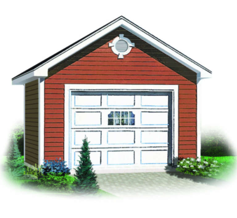 House Plan House Plan #583 Front Elevation