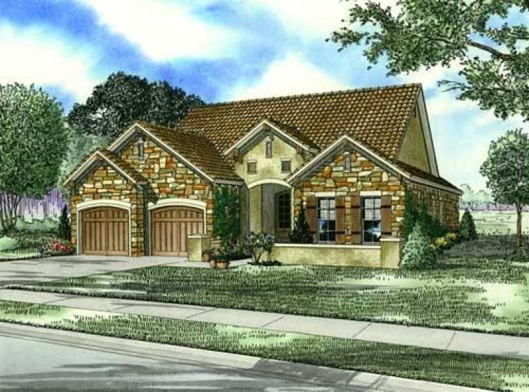 House Plan House Plan #5831 Front Elevation