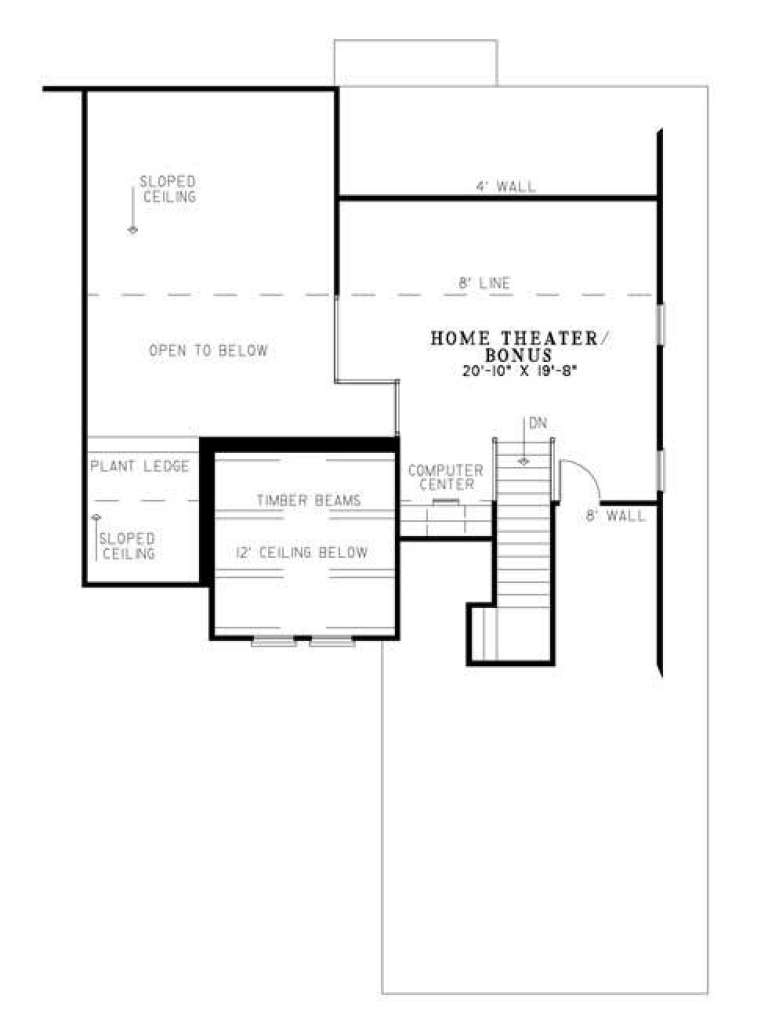 House Plan House Plan #5832 Drawing 2