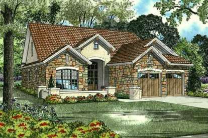 4 Bed, 3 Bath, 1875 Square Foot House Plan - #110-00769